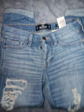 Hollister Light Blue Washed Denim Jeans